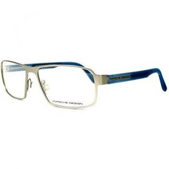 Porsche Design - Montura de gafas - para hombre Plateado silber - kristall blau 58