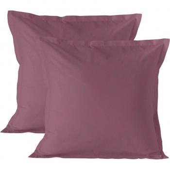 Happyfriday- Basic Pack 2 fundas de almohada magenta.