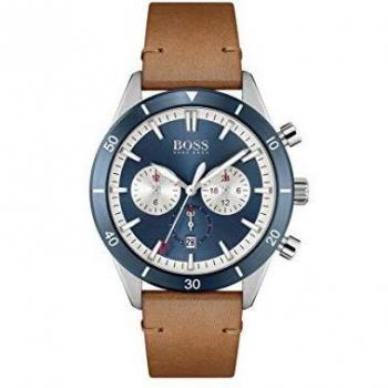 Hugo BOSS Men's Analog Quartz Watch with Leather Strap 1513860