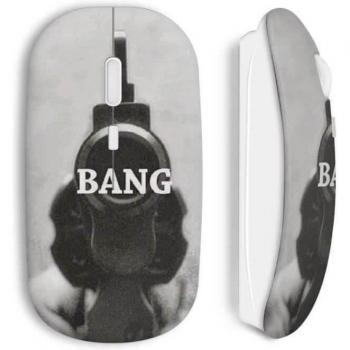 Ratón Inalámbrico Vintage Bang Pistol