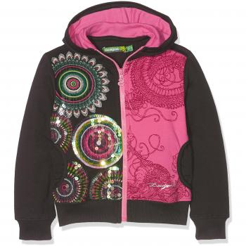 Desigual Sweat_dragon, Sudadera para Niñas, Gris