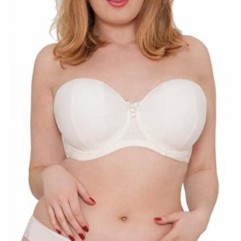 Curvy Kate Ivory Luxe Strapless Multiway Bra - Size 30D