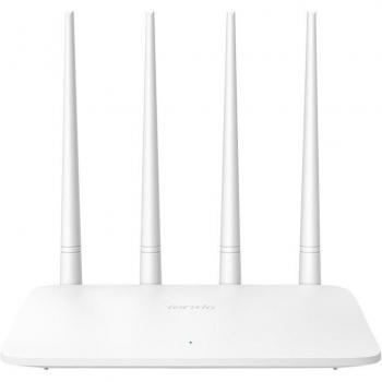 Router Inalámbrico Tenda F6, Fast Ethernet Monobanda (2.4GHz), 4 Puertos RJ45 100Mb/s, Blanco