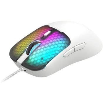 Ratón Gaming Ultraligero Mars Gaming MM-VIPER, 56g, RGB Personalizable, Sensor Óptico A825PRO, 12800 DPI, Switches Mecánicos HUANO, Cable Trenzado USB-A/USB