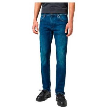 Pantalones Vaqueros Wrangler Greensboro para Hombre, Tinta Profunda, Talla 42W/32L