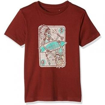 Madking Billabong-Camiseta de manga corta para niño, diseño de ladrillo FR: 12 años