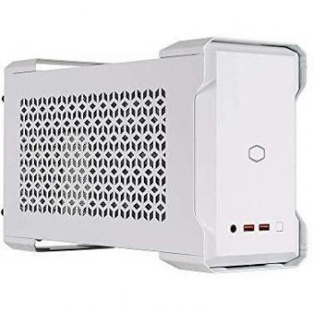 Caja Cooler Master MasterCase NC100 Blanca SFF, Compatible con Intel NUC9 Extreme, PSU V Gold SFX 650W, Ultra Compacta, Controlador ARGB