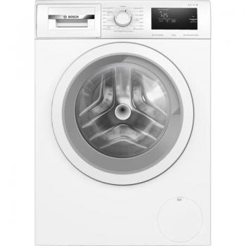 Lavadora Bosch Serie 4 WAN24008II, Carga Frontal, 8 kg, 1200 rpm, Clase A, EcoSilence Drive, Iron Assist, ActiveWater Plus, Blanco