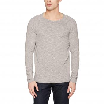 SELECTED HOMME Shnclash Linen Crew Neck, Suéter para Hombre, Beige