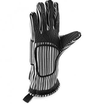 Lacor - 60062 - Par de Guantes Universal de Algodón y Silicona 32 cm - Negro
