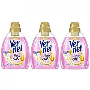 Vernel Soft & Oils Rosa Suavizante