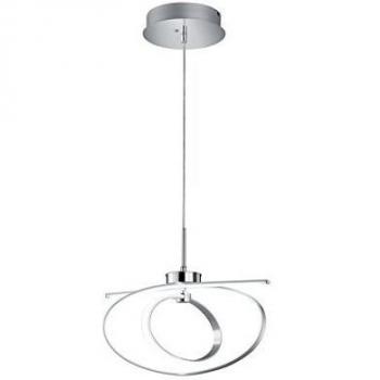 Lámpara Colgante LED Coronado Cromo 30W Ajustable