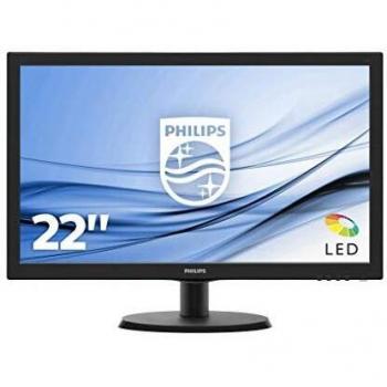 Philips Monitor 223V5LSB2/10-22 FHD, 60Hz, TN, VESA, Flickerfree