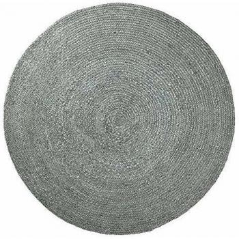 Kave Home - Alfombra Redonda Doc de Yute Natural