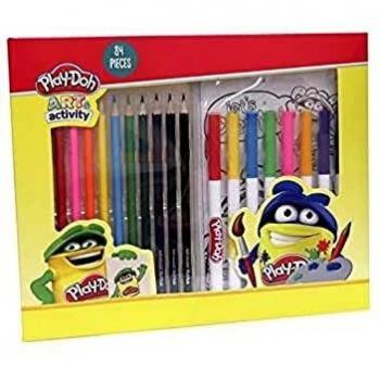 CYP Brands - Set de Dibujo 84 Piezas en Cajas, Material Escolar para Colorear, Play Doh