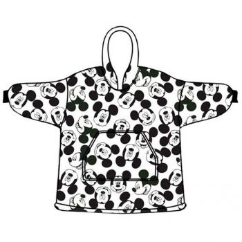 Bata Sudadera Oversize Mickey Disney Coral Adulto