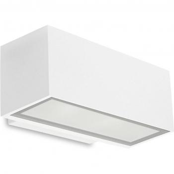 Aplique Afrodita LED blanco de exterior