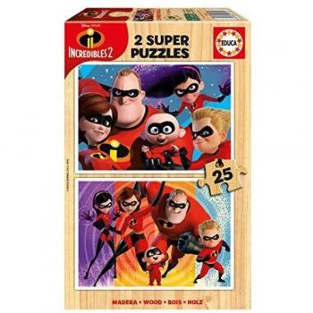 Educa Borrás-17624 The Incredibles Puzle, Multicolor