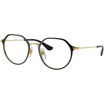 Ray-Ban Kids RY1058 4086 Eyeglasses - Gold Frame, Size 47, Blue Light Blocking Available