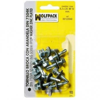 Tornillo Broca 6,3x25-10 mm.