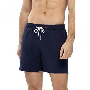 Mey Darley Dark Blue Polyester Swim Shorts 6XL for Men