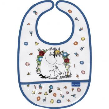Moomin Oilcloth Baby Bib by Petit Jour