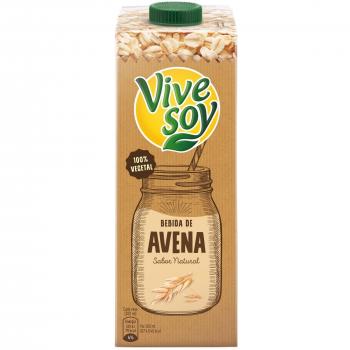 ViveSoy Bebida De Avena Sin Azúcar Añadido - 1 L.