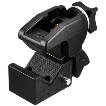 Manfrotto - Soporte Súper Pinza para Prismáticos 035BN, soporte de metal resistente, compatible con varios modelos de prismáticos, diseño compacto y ligero, fácil de montar y ajustar