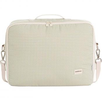 Cambrass Maleta Clínica Compacta Windsord Summer Verde 12x47x36 Cm - Bolso de maternidad, color verde, dimensiones 12x47x36 cm