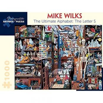 Pomegranate 1000-Piece Puzzle: The Ultimate Alphabet - Letter S by Mike Wilks
