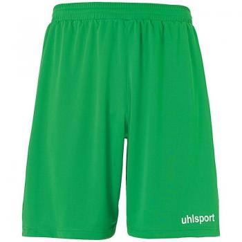 Shorts Deportivos de Rendimiento Uhlsport - 100% Poliéster Reciclado - Verde/Blanco - Tamaño M