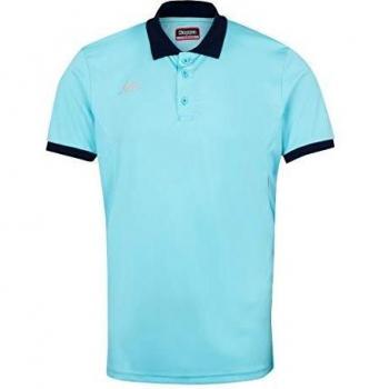 Kappa Faedis Polo Tenis, Hombre, Azul Cielo, S