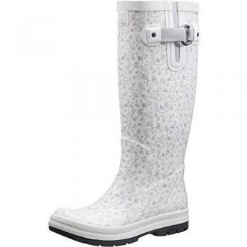 Helly Hansen W Veierland 2 Graphic, Botas de Protección para Mujer, Blanco / Gris