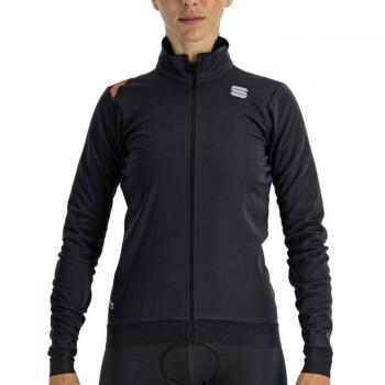 Chaqueta cortavientos Sportful Fiandre Medium GORE-TEX INFINIUM™ ciclismo mujer negra