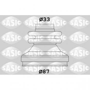 Fuelle de árbol de transmisión SASIC 2873783, material resistente a la abrasión, alta flexibilidad, fácil instalación, incluye abrazaderas