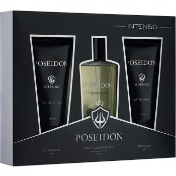 Instituto Español Poseidon Intenso Estuche 100 ml Eau de Toilette + Desodorante + Gel