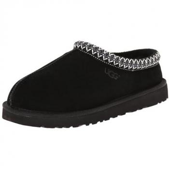 UGG Tasman Women's Black Sheepskin Slippers Size 39