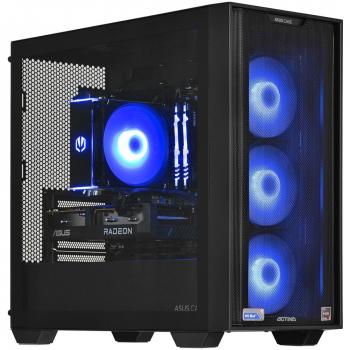 PC Mini Tower Actina 5901443335832, Procesador AMD Ryzen™ 5 5600, Memoria RAM de 16 GB DDR4-SDRAM, Almacenamiento de 1 TB SSD, Tarjeta Gráfica
