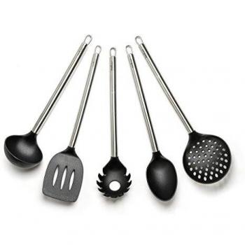 Brunch Time Kit de Cocina 5 Piezas Negro