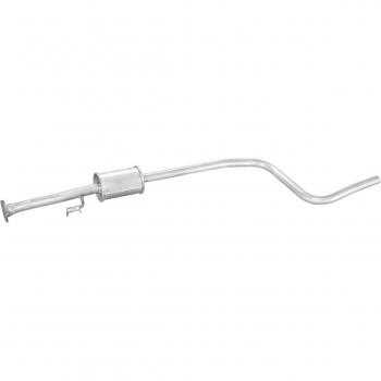 Silenciador central e intermedio 4MAX 0219-01-00519 y 0219-01-00519P, compatible con vehículos, fabricado en acero inoxidable, diseñado para reducir el ruido del escape, fácil instalación