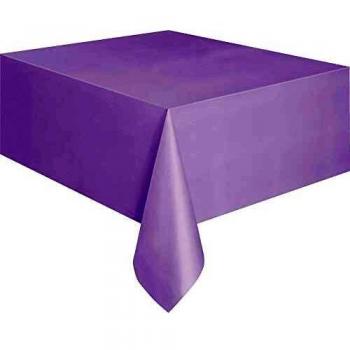 Mantel de Plástico - 2,74 m x 1,37 m - Lavanda