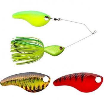 Pro-Shad Sebile Spinnerbait Trophy hundimiento 28 G 150 mm J07 - colour verde