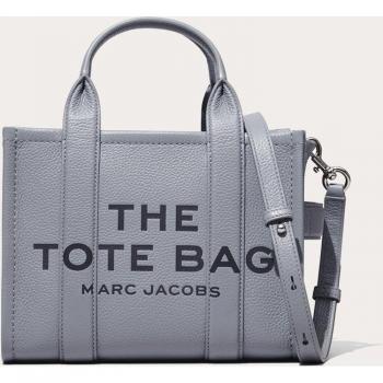 Marc Jacobs Wolf Grey Leather Tote Bag