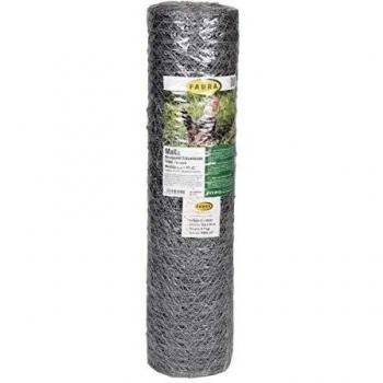 Faura 1x5m - Malla Metalica Hex./GALV. 19mm - 0,7mm