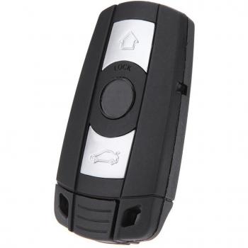Caja de llave - TOOGOO(R) Caja de llave Llavero sin llave remoto inteligente de 3 botones de reemplazo para BMW 1 3 5 6 7 E90 E93 E92 M3 M5 X3 X5