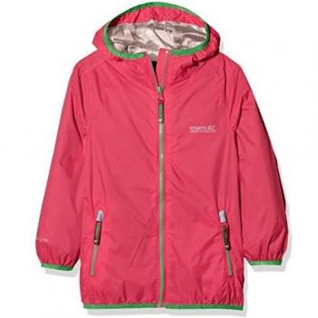 Regatta Chaqueta unisex para niños Lever Ii, Unisex niños, Chaqueta, RKW164 7U1C11, hot pink, 11-12 años
