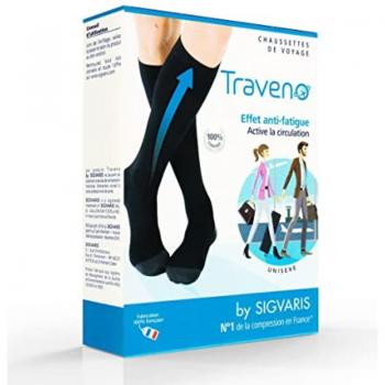 SIGVARIS TRAVENO Calcetín Marine Talla 3 (40-41) 1 Par