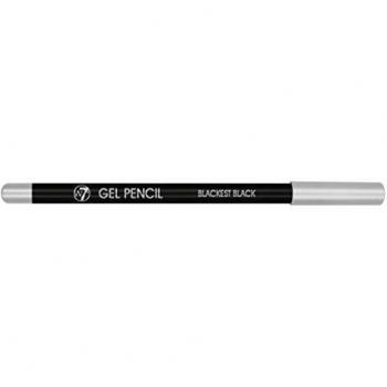 W7 Cosmetics Delineador de ojos con difuminador, negro