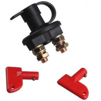 Disyuntor del aislador de la batería automotriz de 12V / 24V Corte el interruptor de la muerte del poder