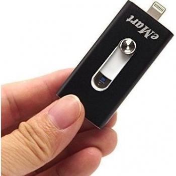 eMart Alta Capacità iPhone USB Flash Drive 64GB i-Flash del U-Disc Memory Stick Pen Drive Per Computer, iPhone & iPad